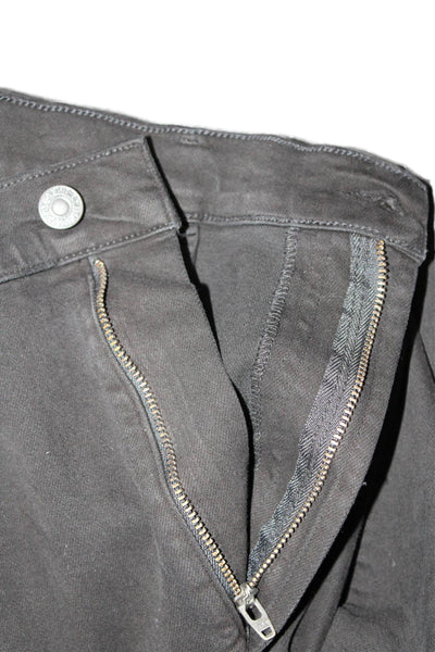 Citizens of Humanity Women's Five Pocket Straight Leg Pants Black Size 33