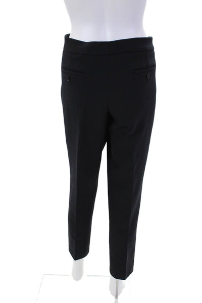 Nvsco Womens Basic Ankle Length Low Rise Slim Legged Dress Pants Blue Size 40