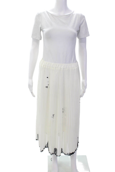 Standard James Perse Womens Scoop Neck Knit Boxy Tank Top Black Cotton Size 3