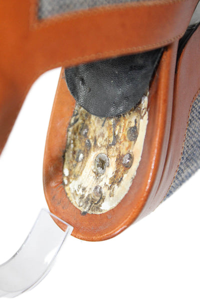 Pierre Hardy Womens Slingbacks Open Toe Ankle Boots Blue Brown Size 36 6