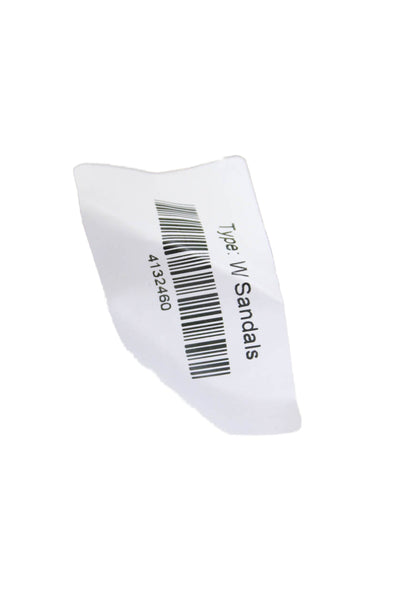 Pierre Hardy Womens Slingbacks Open Toe Ankle Boots Blue Brown Size 36 6