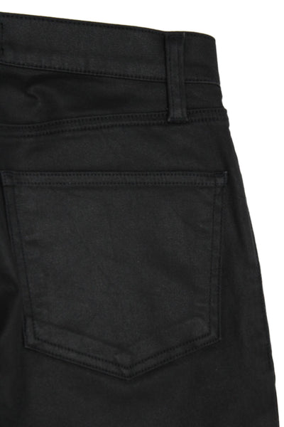 J Brand Mens Button Up Skinny Leg Motorcycle Jeans Gray Cotton Size 28