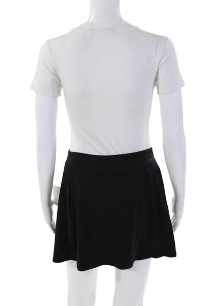 Splits59 Women's Pull-On Flare Mini Athletic Tennis Skirt Black Size L