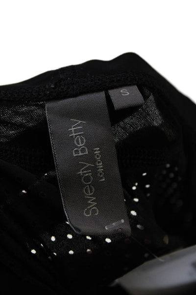 Sweaty Betty Womens Activewear Long Sleeve Round Neck T-Shirt Black Size M