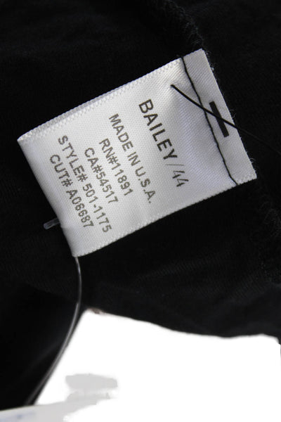 Bailey 44 Womens Chain Strap Halter Neck Backless High Low Dress Black Size XS