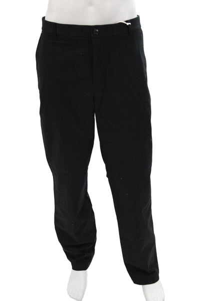 Everlane Mens The Heavyweight Straight Leg Chino Pants Black Cotton Size 38X32