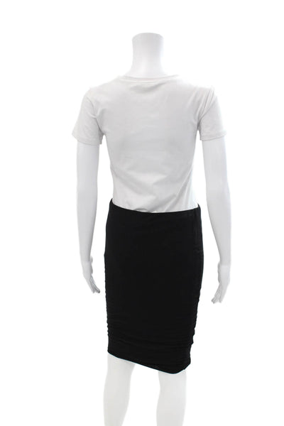 Bailey 44 Women's Pull-On Unlined A-Line Mini Skirt Black Size S