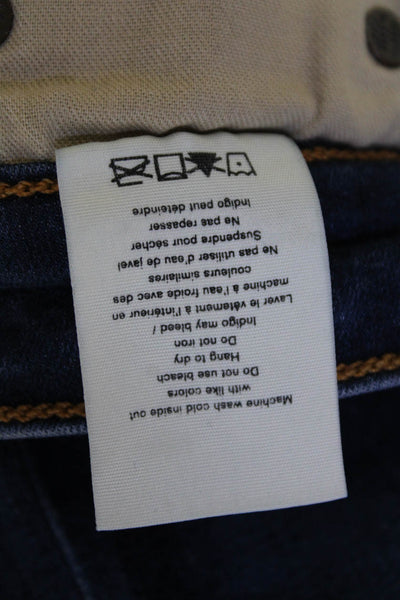 Rag & Bone Womens Denim Five Pocket Low-Rise Skinny Jeans Blue Size 26