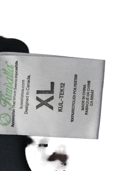 Kuwalla Mens Stretch Flat Front Pull-On 7" Casual Shorts Gray Size XL