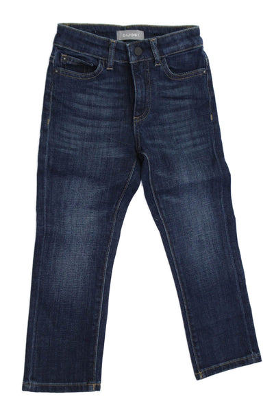DL1961 Womens Cotton Denim Five Pocket Button Close Slim Leg Jeans Blue Size 5