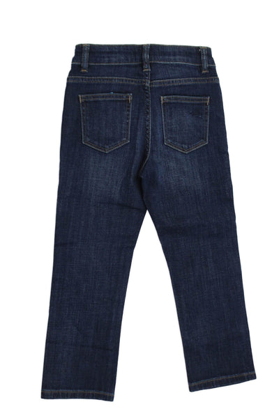 DL1961 Womens Cotton Denim Five Pocket Button Close Slim Leg Jeans Blue Size 5