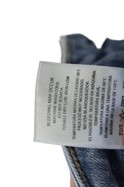Hidden Womens Cotton Light Wash Distressed Knees Flare Leg Jeans Blue Size 25
