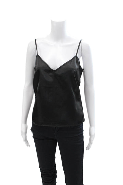 Sutton Studio Womens Layered Lace Collared Long Sleeve Blouse Black Size 10P