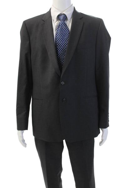 CO OP Barneys New York Mens Wool 2 Piece Suit Gray Size 56 36