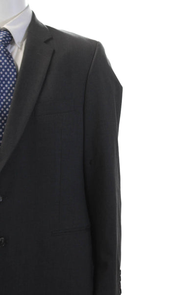 CO OP Barneys New York Mens Wool 2 Piece Suit Gray Size 56 36