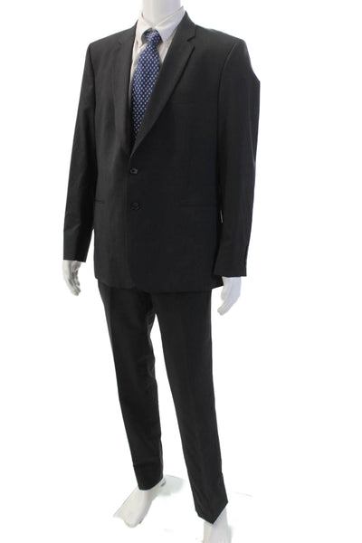 CO OP Barneys New York Mens Wool 2 Piece Suit Gray Size 56 36