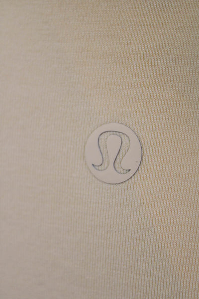 Lululemon Girls Activewear Short Sleeve Round Neck T-Shirt Orange Size L