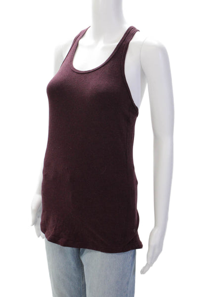 Lululemon Womens Activewear Sleeveless Scoop Neck Tank Top Red Size 6