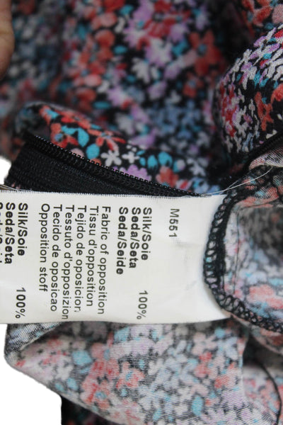Pablo Women's Zip Closure Unlined Pocket Mini Skirt Floral Size 40