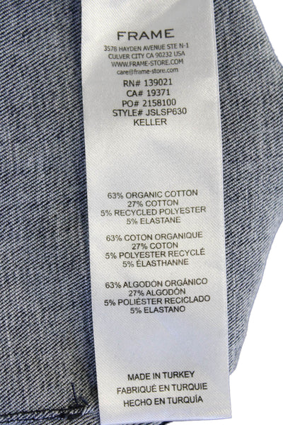 Frame Womens High Rise Pull On Jetset Slim Palazzo Flare Leg Jeans Blue Size 0