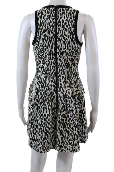 Nanette Lepore Womens Sleeveless Zippered Pocket Detail Dress Black Size 0
