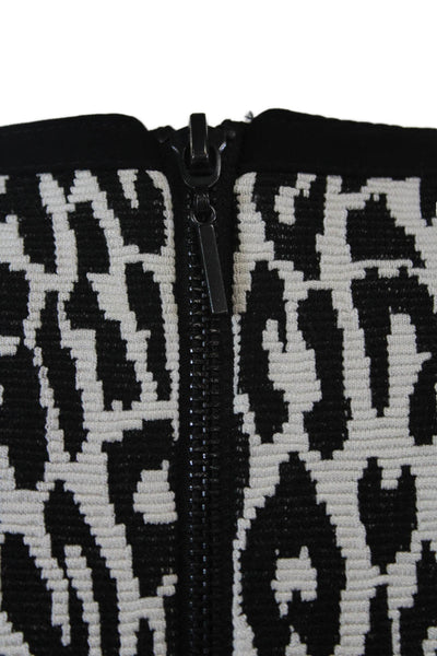 Nanette Lepore Womens Sleeveless Zippered Pocket Detail Dress Black Size 0