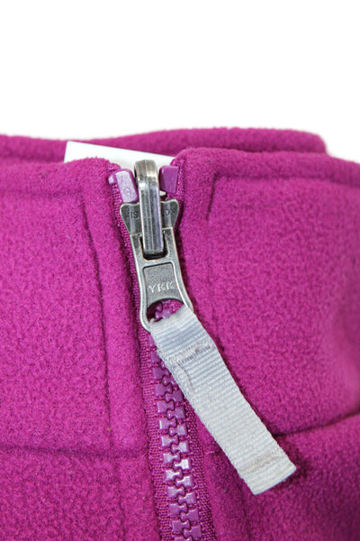 The North Face® Girls Long Sleeves Full Zip Basic Jacket Pink Size 14