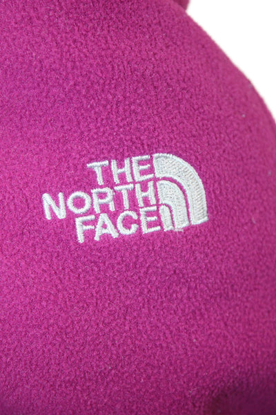 The North Face® Girls Long Sleeves Full Zip Basic Jacket Pink Size 14