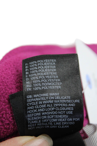 The North Face® Girls Long Sleeves Full Zip Basic Jacket Pink Size 14