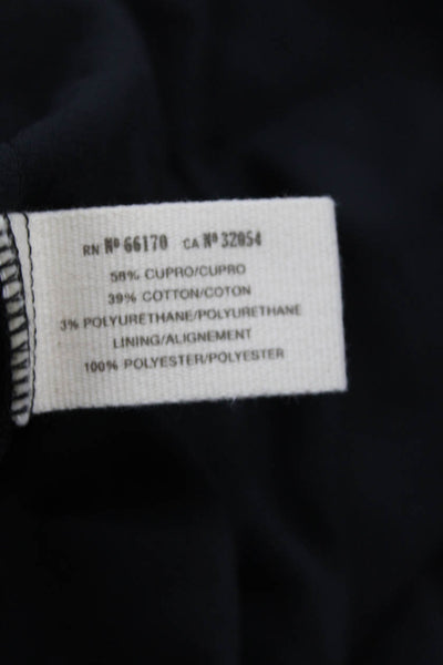 Daughters Of The Liberation Womens High Rise Ruched Ankle Pants Black Size 2