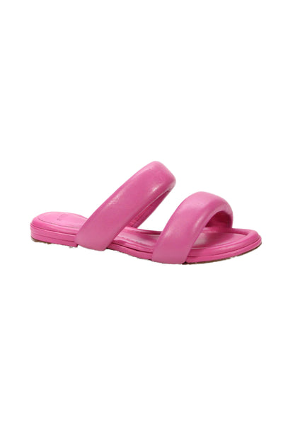 Alexandre Birman Womens Double Strap Open Toe Slide On Sandals Pink Size 36 6
