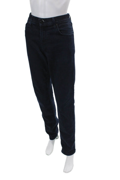 J Brand Womens Cotton Denim Five Pocket Mid-Rise Skinny Jeans Blue Size 32