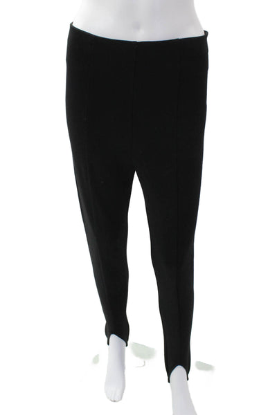 Remain Womens High Waisted Elastic Waist Stirrup Leggings Black Size 6