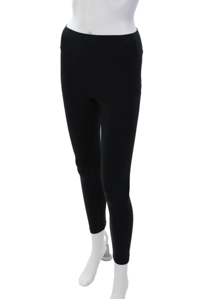 All Access Womens High Rise Pull On Athletic Leggings Black Size XS