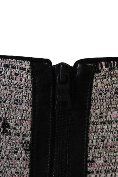 Kelly Wearstler Womens Zippered Party Lined Pencil Mini Skirt Pink Size 2