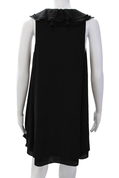 Amanda Uprichard Womens Sleeveless Pullover Casual Mini Dress Black Size M