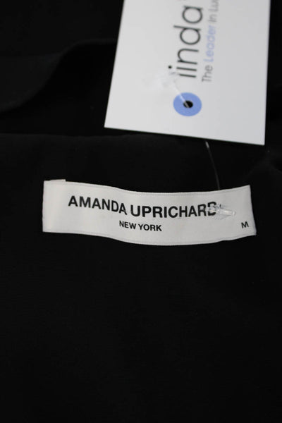 Amanda Uprichard Womens Sleeveless Pullover Casual Mini Dress Black Size M