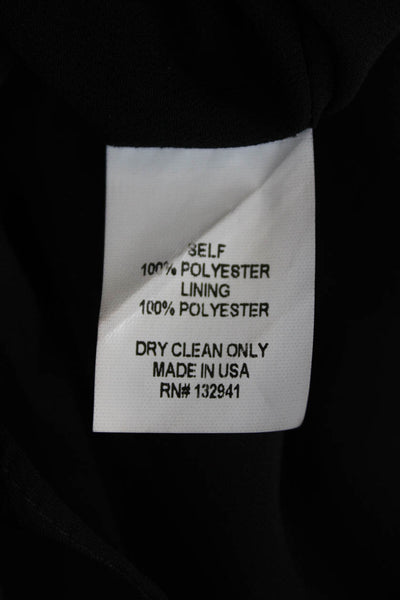 Amanda Uprichard Womens Sleeveless Pullover Casual Mini Dress Black Size M