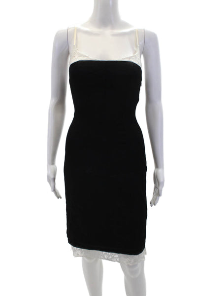 BCBG Max Azria Womens Strapless Sweetheart Neck Mini Dress Black Size 0