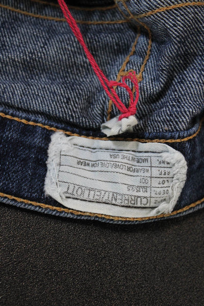 Current/Elliott Womens The Flip Flop Flare Leg Jeans Blue Cotton Size 26