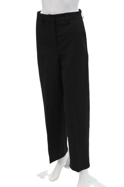 Les Coyotes De Paris Womens Wide Leg High Waisted Dress Pants Black Size 23