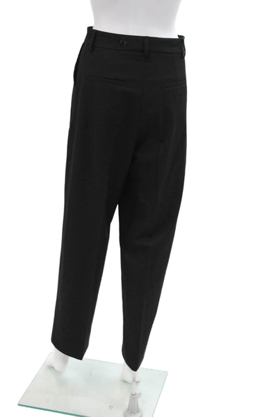 Les Coyotes De Paris Womens Wide Leg High Waisted Dress Pants Black Size 23