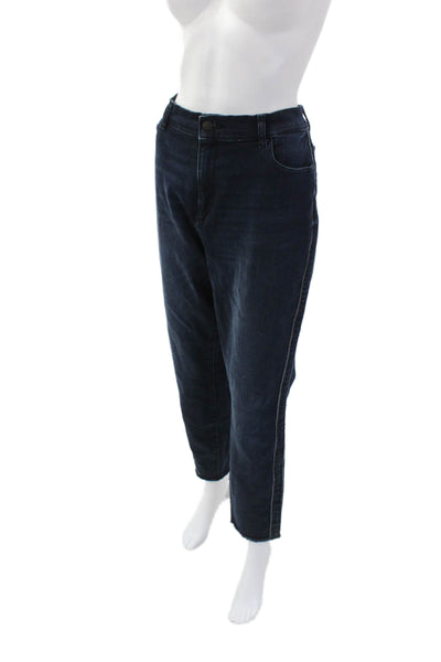 DL1961 Womens High Rise Farrow Ankle Instasculpt Skinny Jeans Blue Cotton Size 3