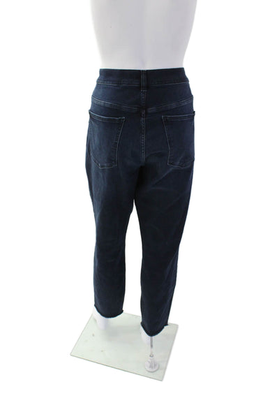 DL1961 Womens High Rise Farrow Ankle Instasculpt Skinny Jeans Blue Cotton Size 3