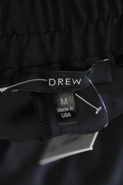 Drew Womens Pull On High Rise Beckham Pants Gravel Acid Black Size Medium