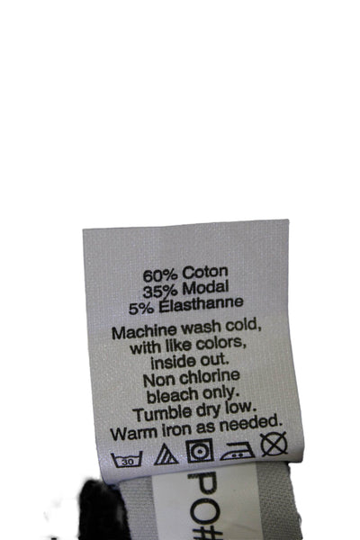 Madewell Womens Zipper Fly Mid Rise Skinny Ankle Jeans Black Denim Size 27