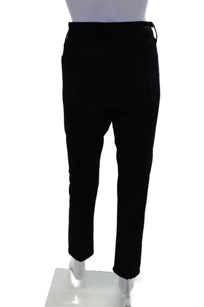 Citizens Of Humanity Womens Zipper Fly High Rise Skinny Jeans Black Denim Sz 28