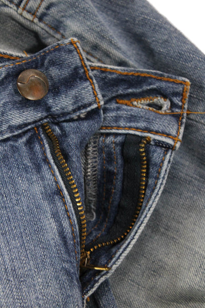 Joes Womens Cotton Best Friend Low-Rise Medium Wash Denim Shorts Blue Size 26