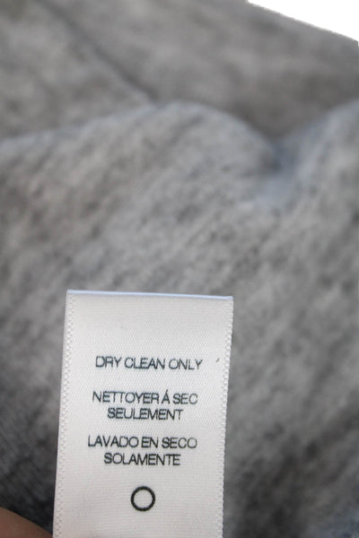 Sundry Womens Soft Open Front Long Batwing Sleeve Cardigan Sweater Gray Size 1