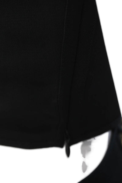 IRO Womens Basic Strappy Spaghetti Strap Solid Cropped Tank Top Black Size 36